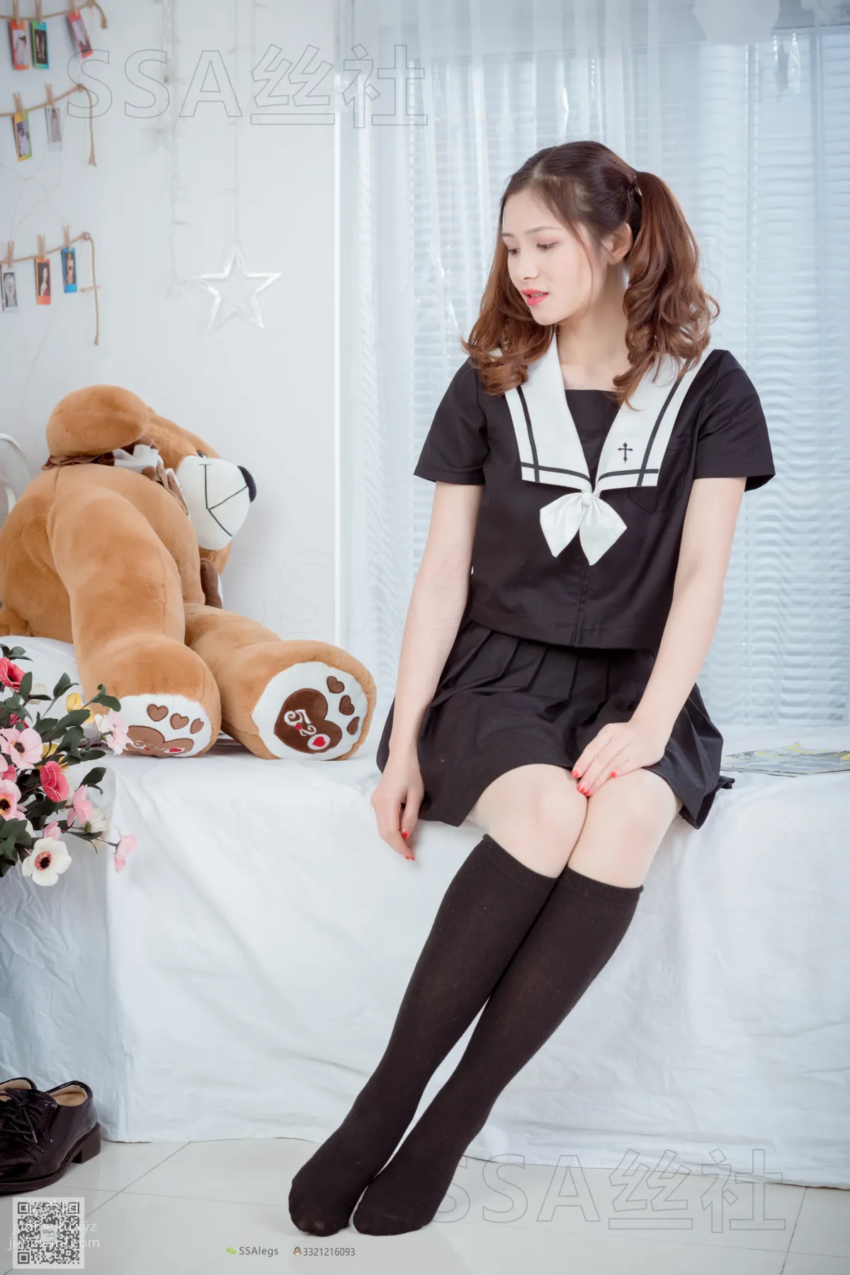 [SSA絲社]超清寫真 NO.079 雯雯 笑容治愈系小姐姐JK制服[132P] 65