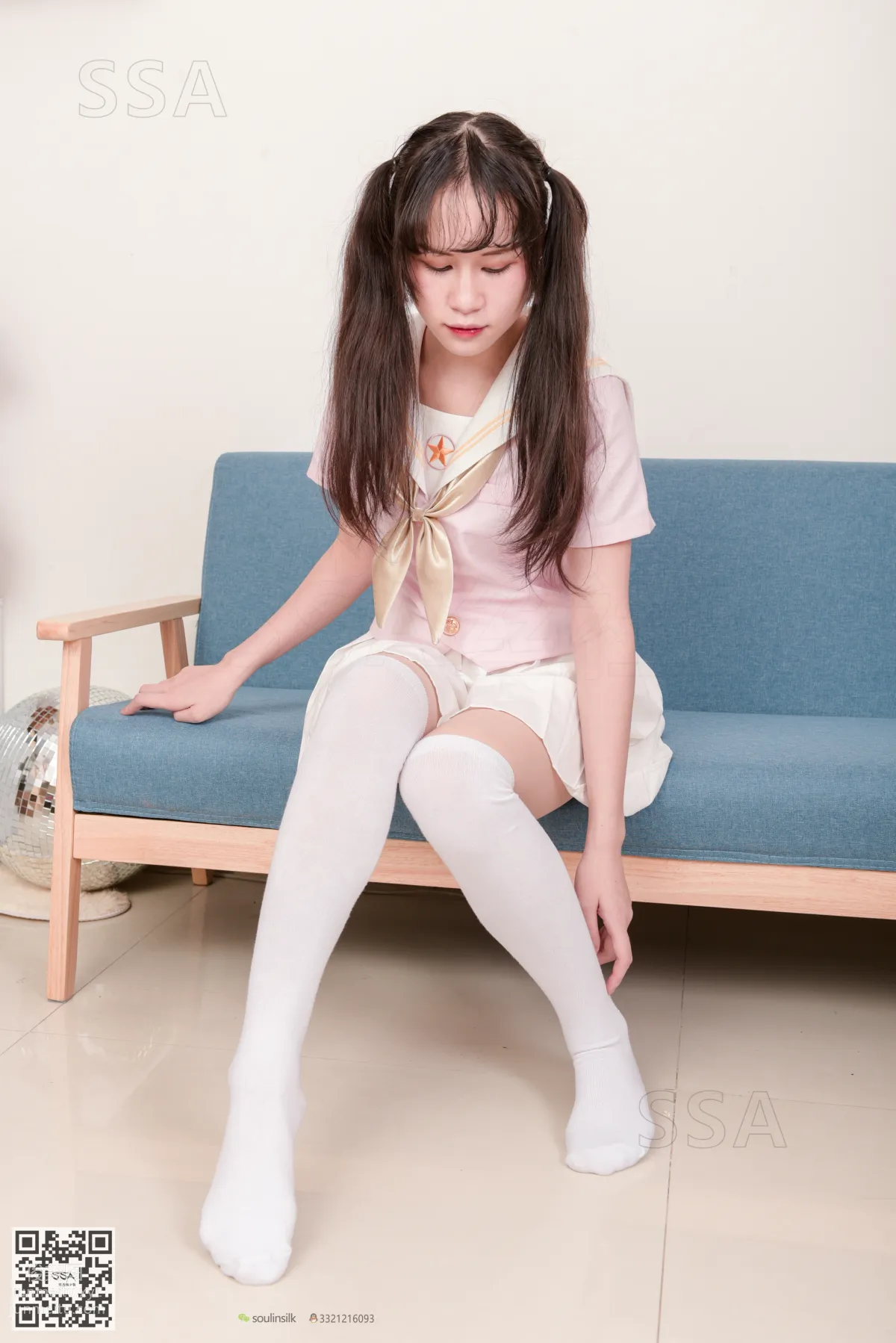 [SSA絲社]超清寫真 No.144 丹丹粉色JK制服 [195P] 7