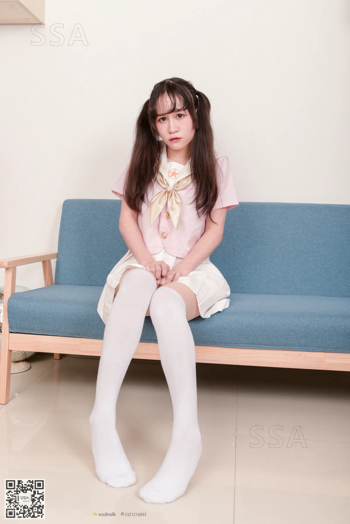 [SSA絲社]超清寫真 No.144 丹丹粉色JK制服 [195P] 13