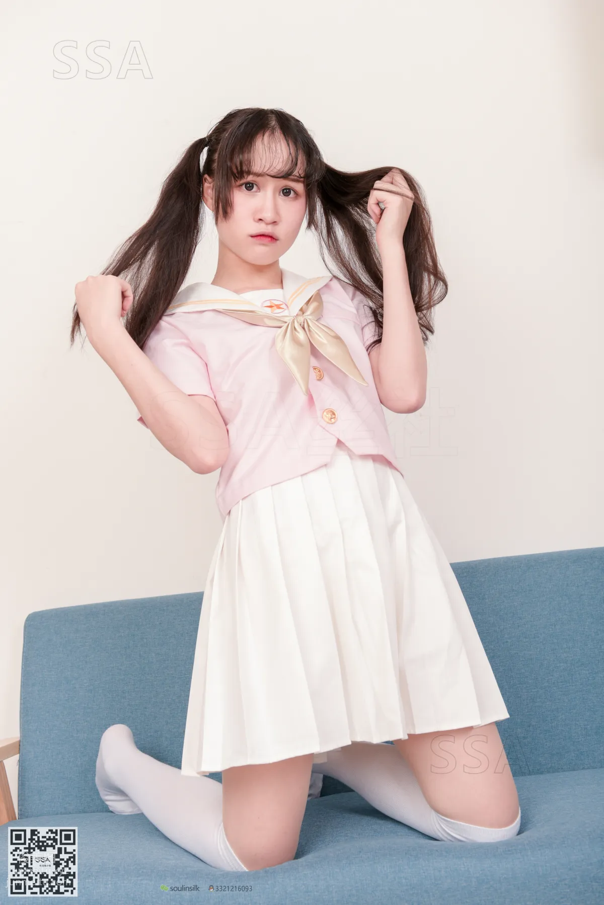 [SSA絲社]超清寫真 No.144 丹丹粉色JK制服 [195P] 52