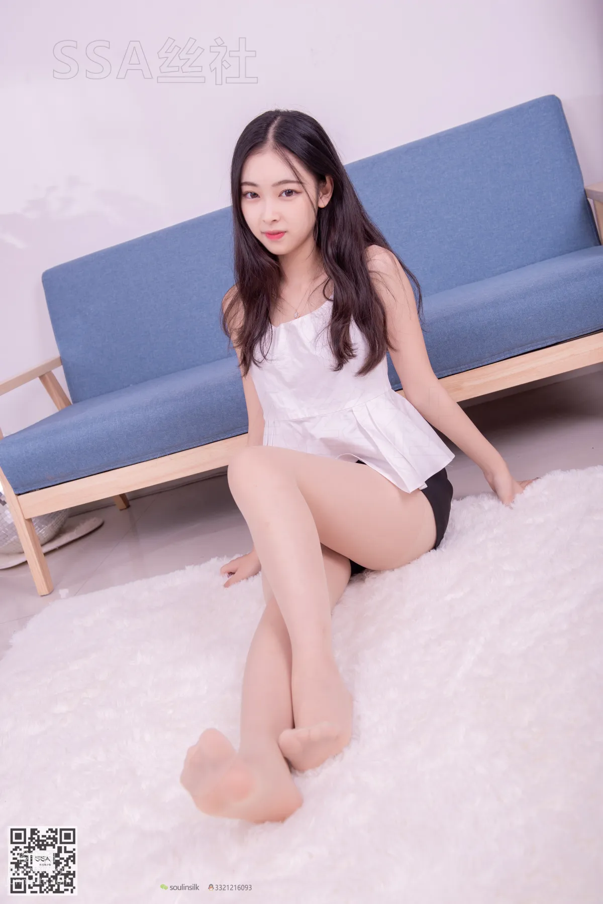 [SSA絲社]超清寫真 NO.129 文娟 青春美少女肉絲美腿[150P] 92