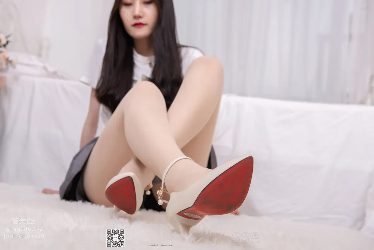 [SSA絲社]超清寫真 No.166 瑤瑤休閑居家肉絲裸足 [185P] 64