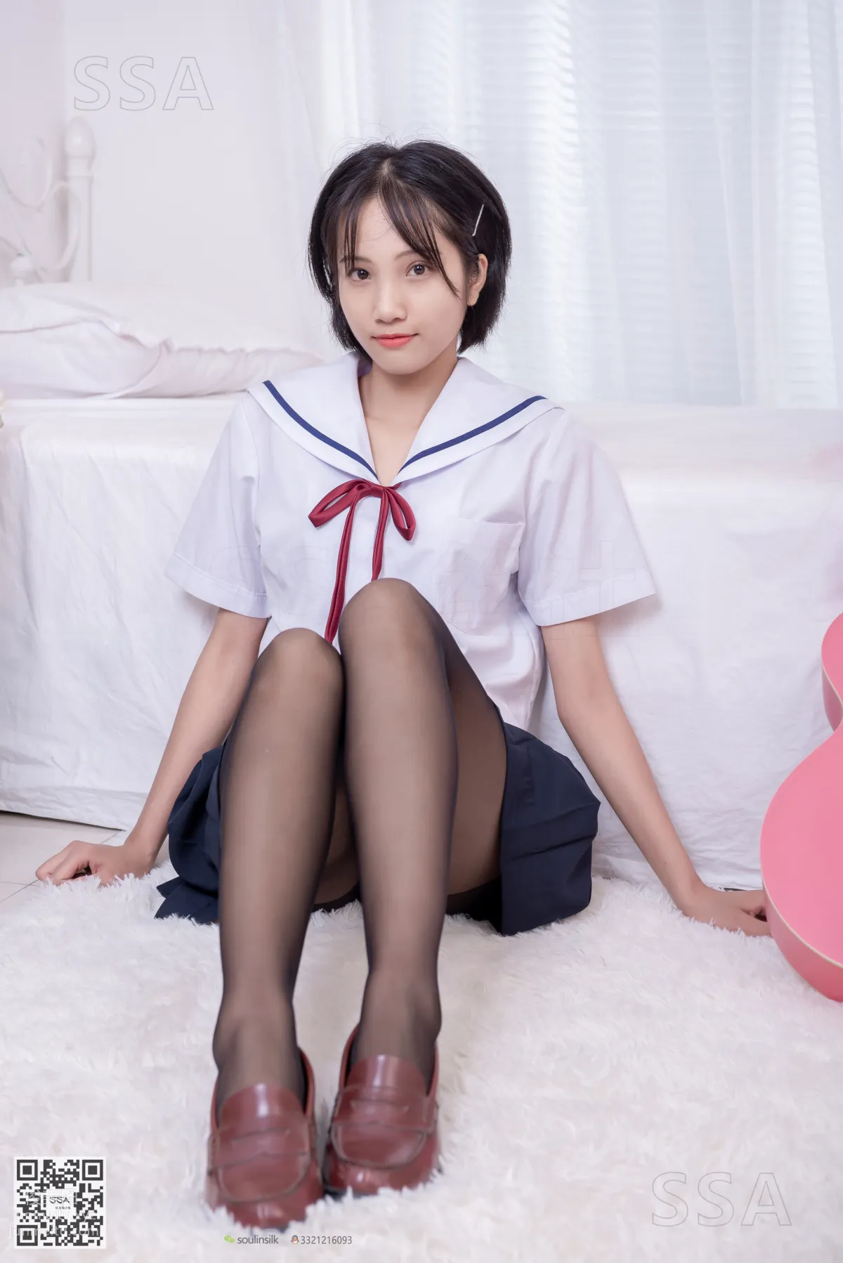 [SSA絲社]超清寫真 No.169 小佩 JK制服黑絲[148P] 29