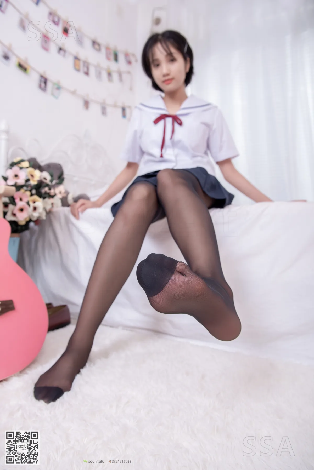 [SSA絲社]超清寫真 No.169 小佩 JK制服黑絲[148P] 114