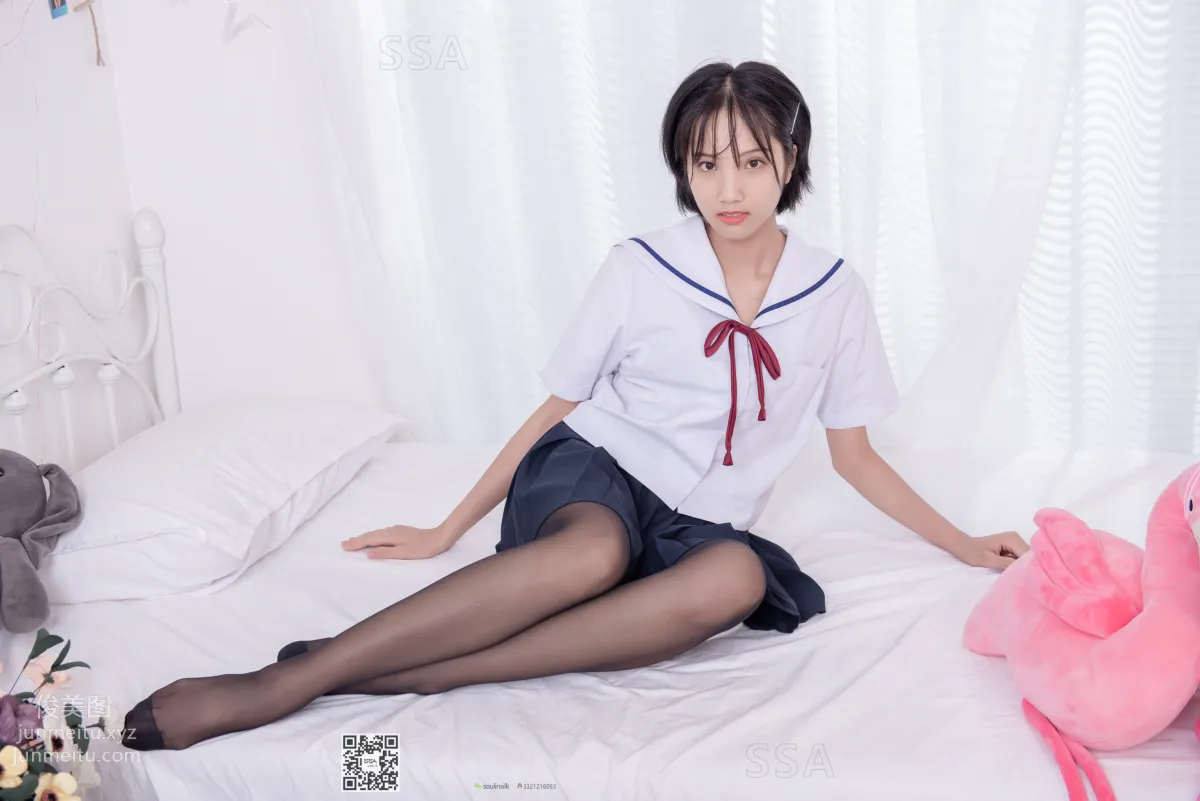 [SSA絲社]超清寫真 No.169 小佩 JK制服黑絲[148P] 139