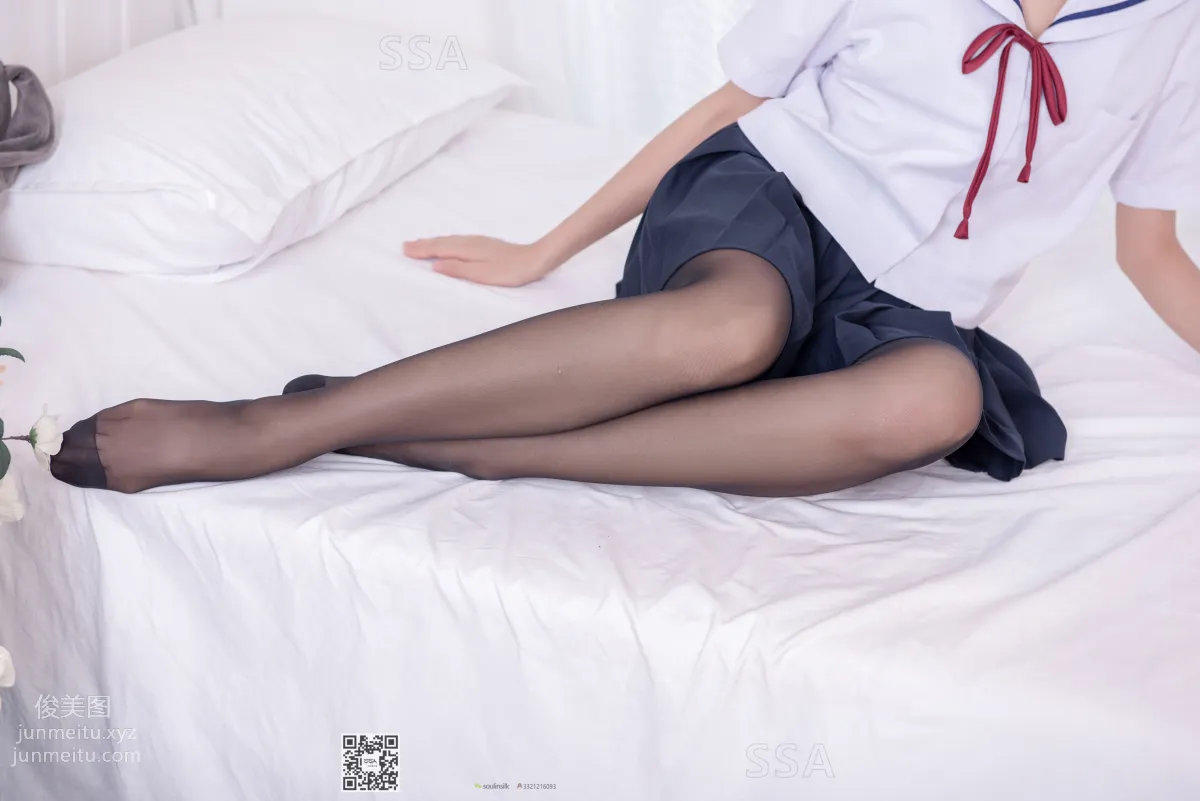 [SSA絲社]超清寫真 No.169 小佩 JK制服黑絲[148P] 140