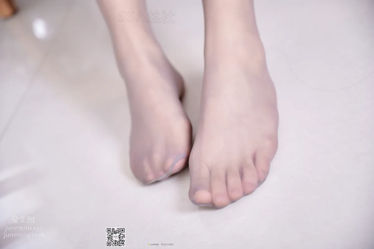 [SSA絲社]超清寫真 NO.118 慧慧 模特慧慧紅裙灰絲[150P] 73