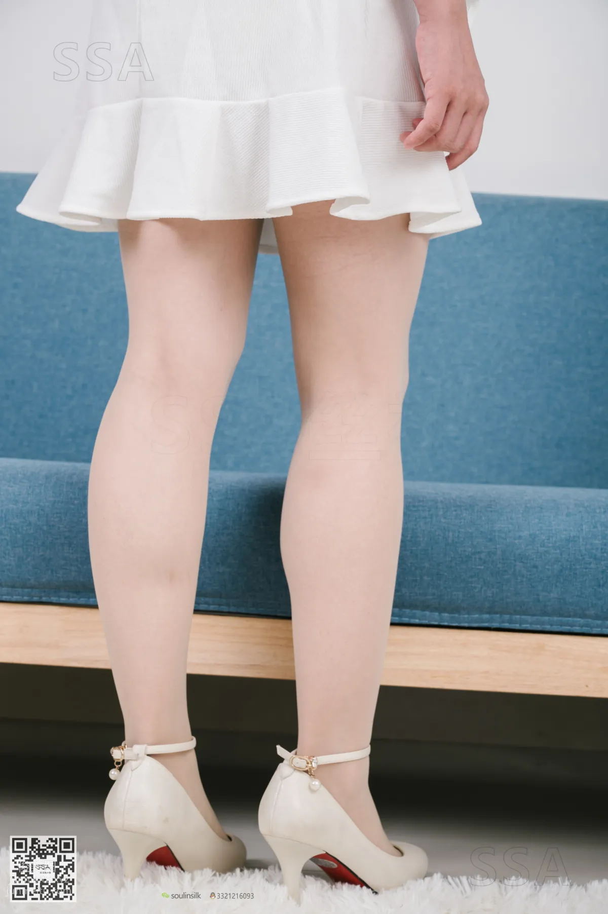 [SSA絲社]超清寫真 NO.155 阿花 白色連衣裙穿搭示範[122P] 11