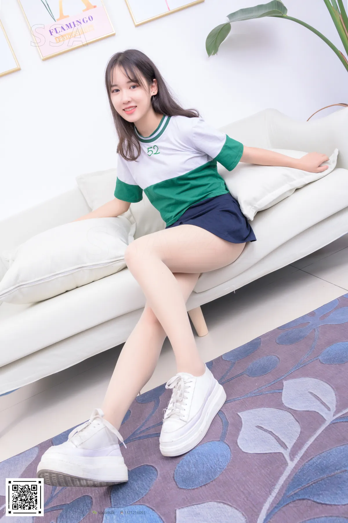 [SSA絲社]超清寫真 NO.215 小夏 齊臀短裙（上）[99P] 8