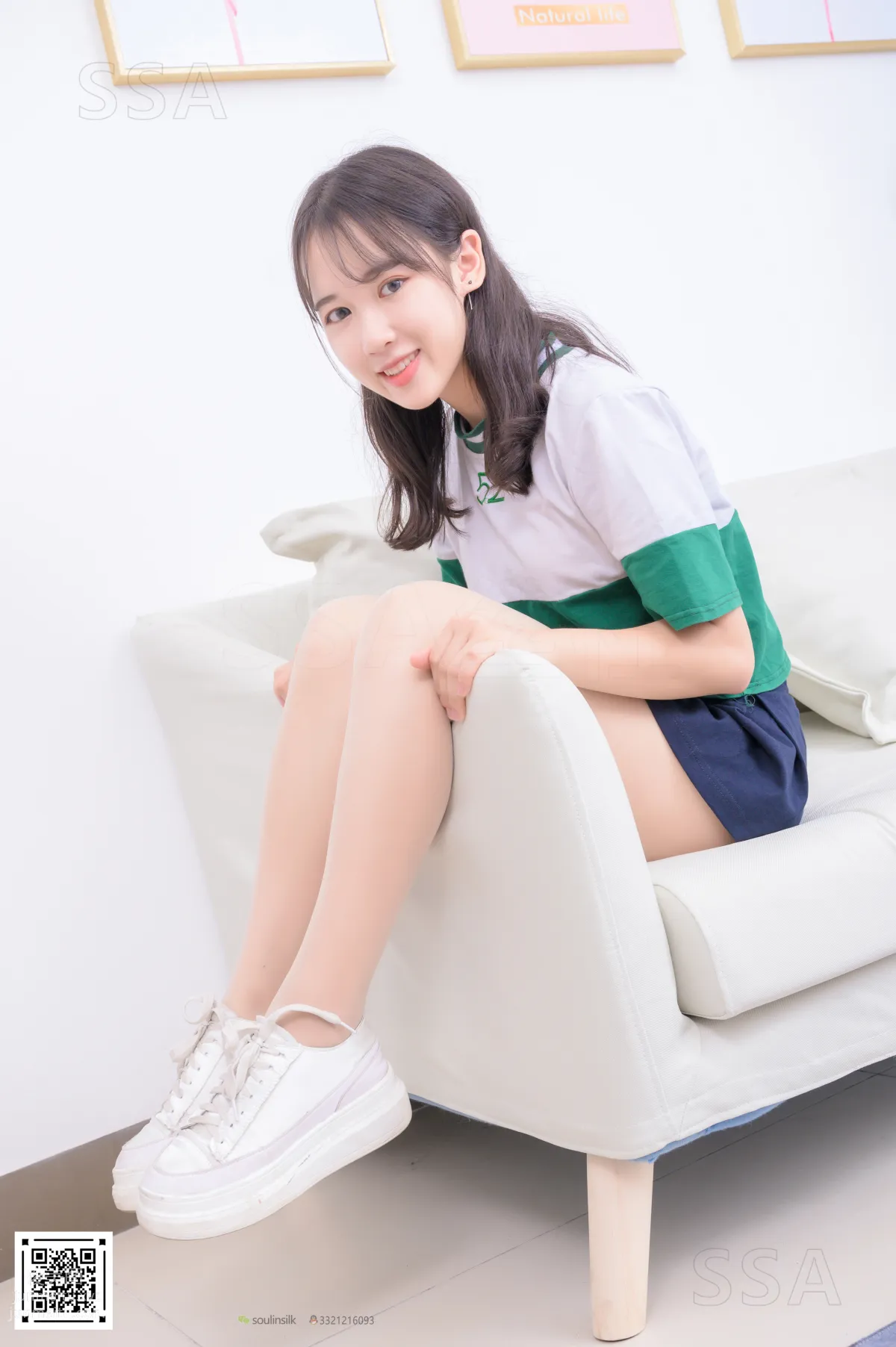[SSA絲社]超清寫真 NO.215 小夏 齊臀短裙（上）[99P] 22