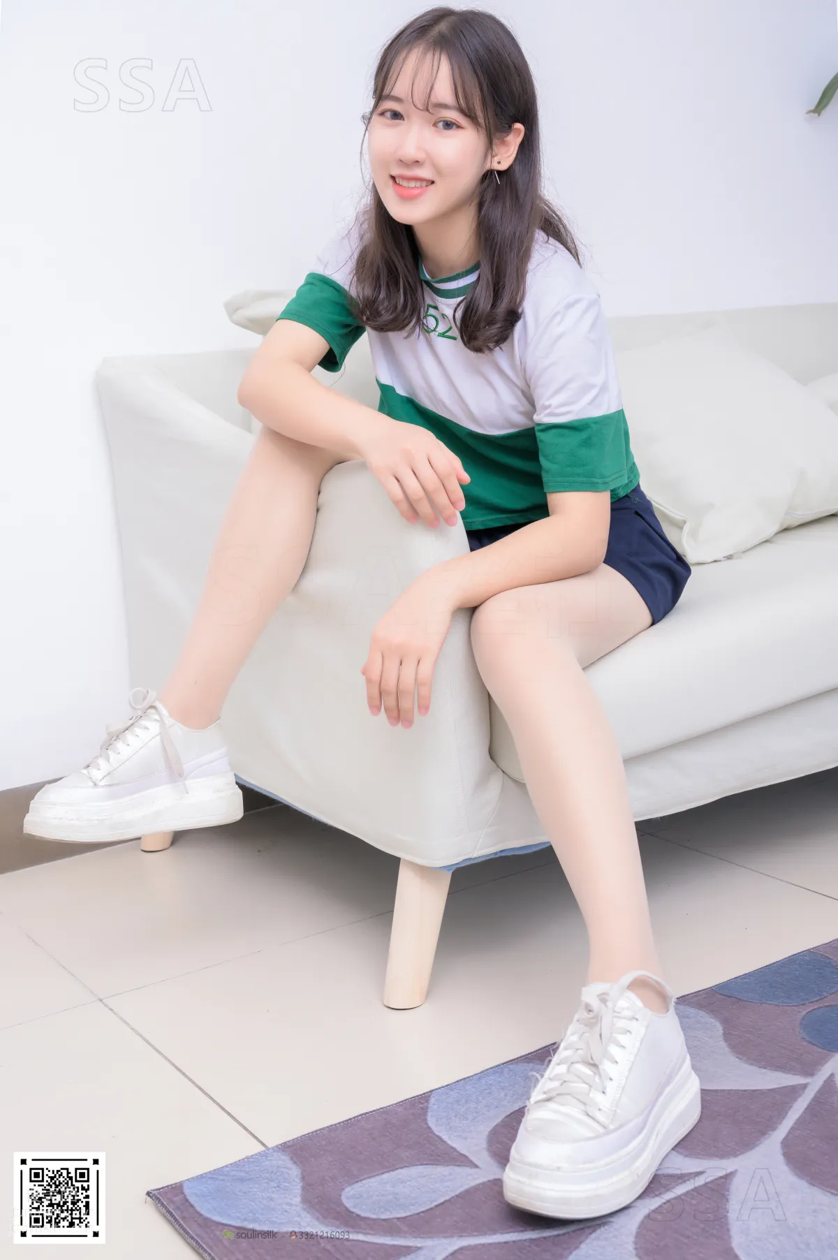 [SSA絲社]超清寫真 NO.215 小夏 齊臀短裙（上）[99P] 23