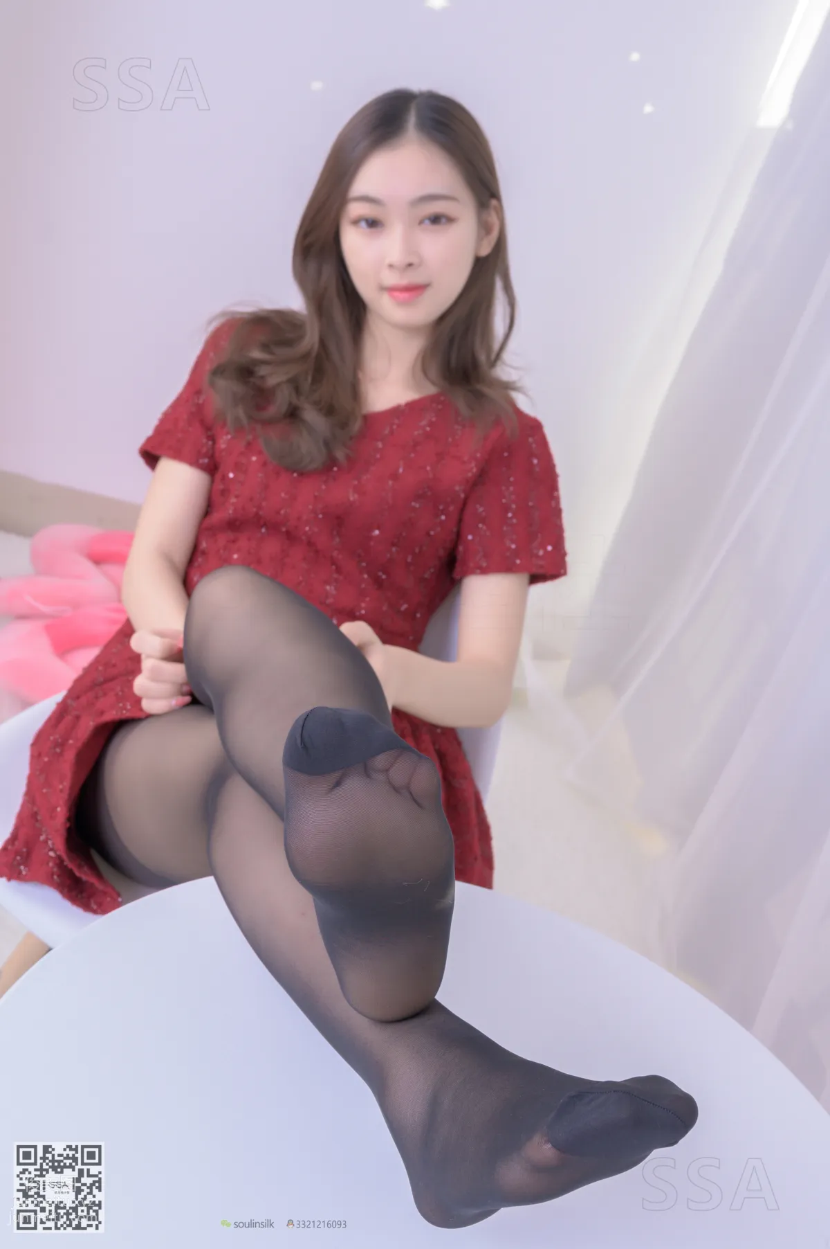 [SSA絲社]超清寫真 NO.242 可愛文娟的小紅裙[128P] 74