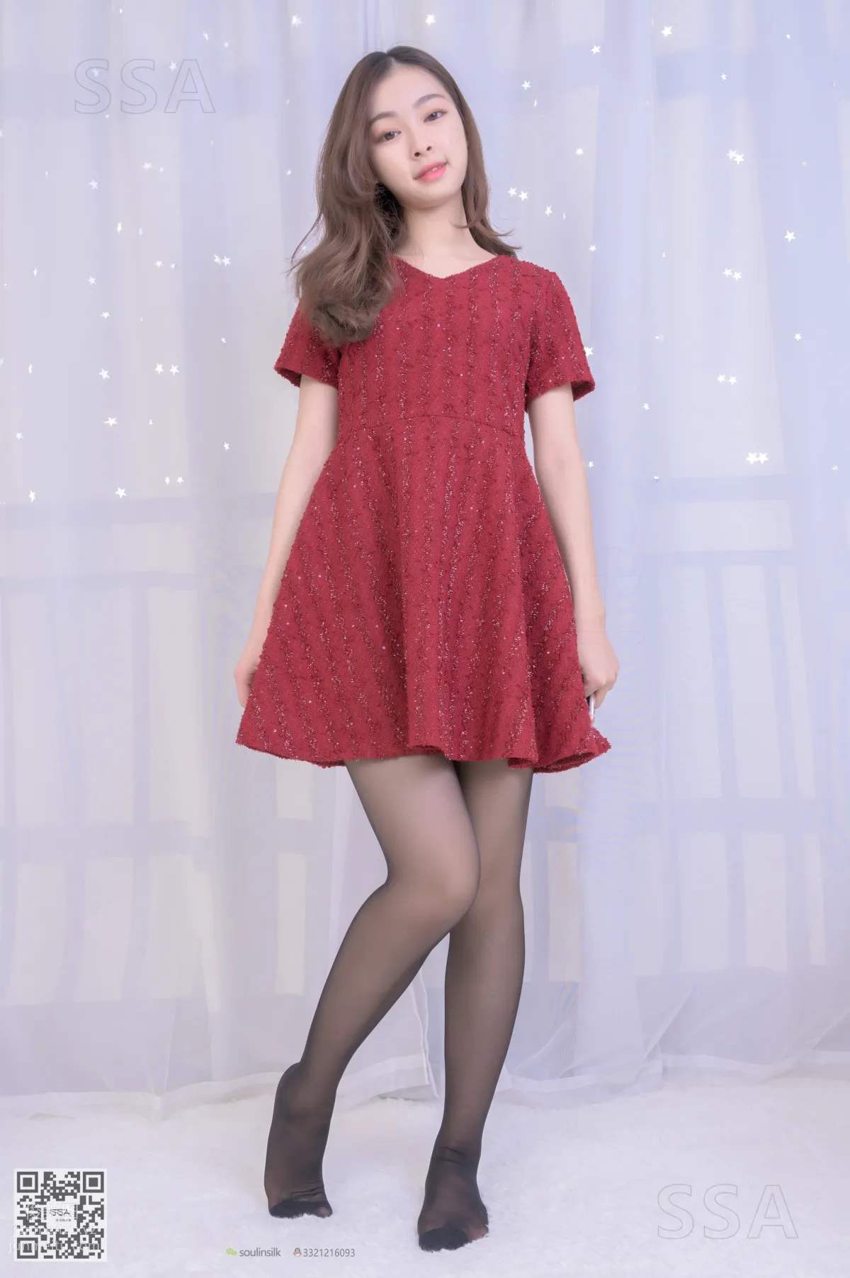 [SSA絲社]超清寫真 NO.242 可愛文娟的小紅裙[128P] 113