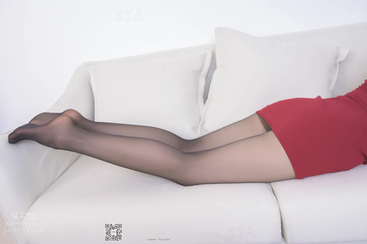 [SSA絲社]超清寫真 NO.241 高挑美女雯雯的時尚小紅裙[117P] 63