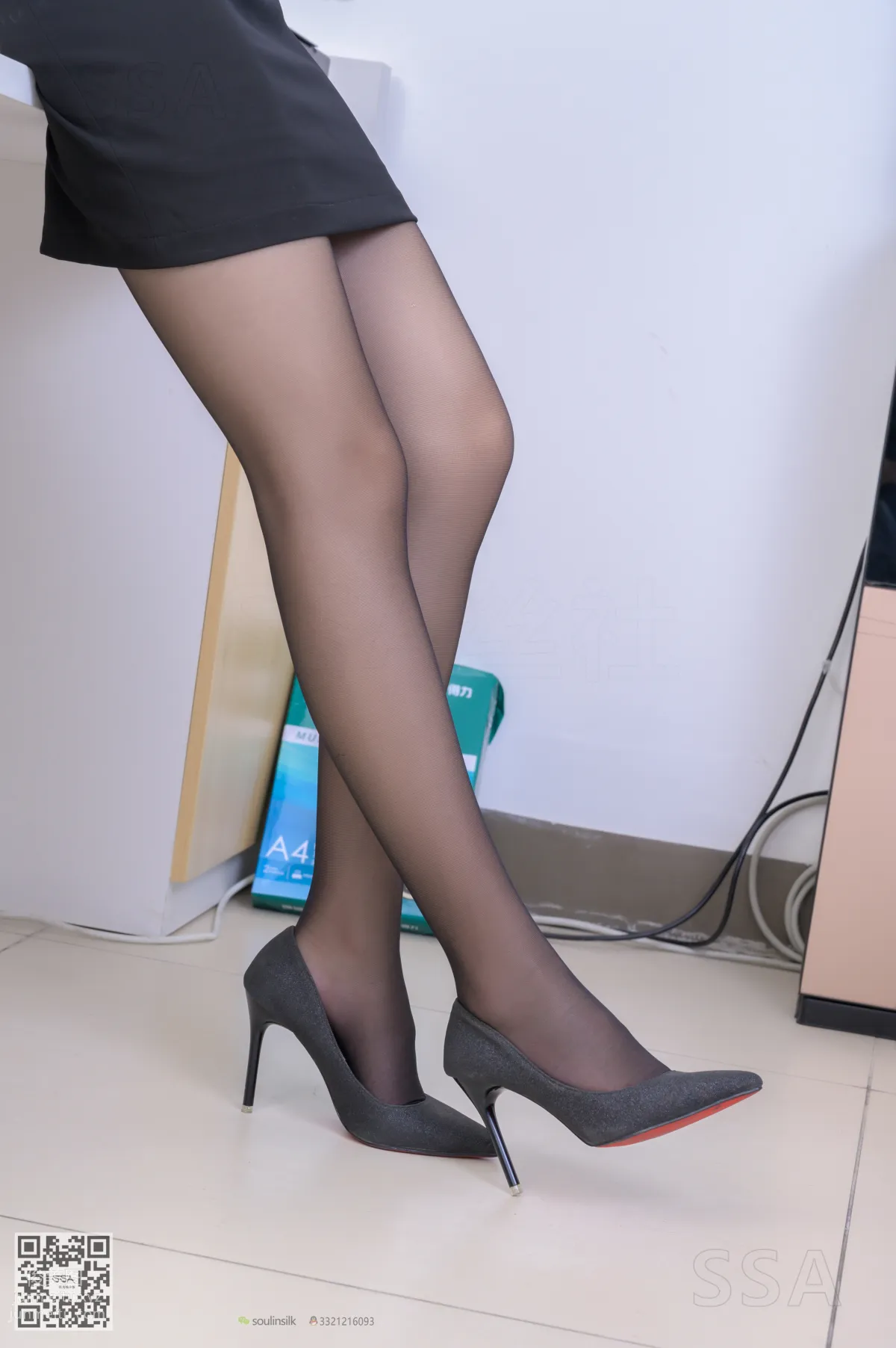 [SSA絲社]超清寫真 NO.232 小九今天的值班前台[146P] 57