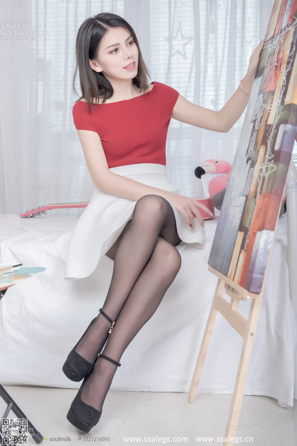 [SSA絲社]超清寫真 NO.251 芷沫畫室[163P] 21