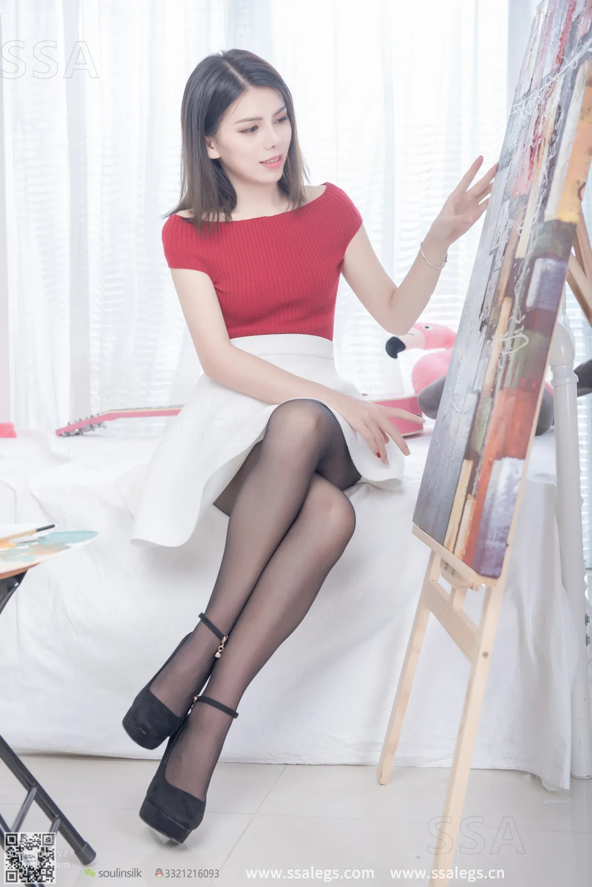 [SSA絲社]超清寫真 NO.251 芷沫畫室[163P] 23
