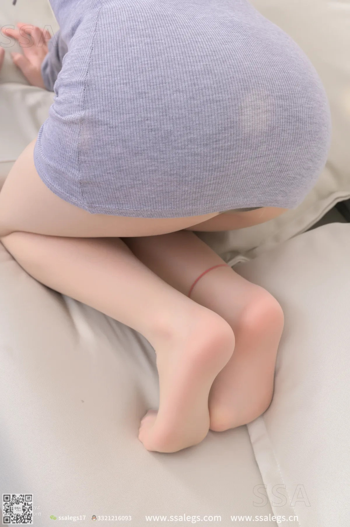 [SSA絲社]超清寫真 NO.297 蜜桃笑容治愈系少女的肉絲襪毛衣裙(下)[143P] 110