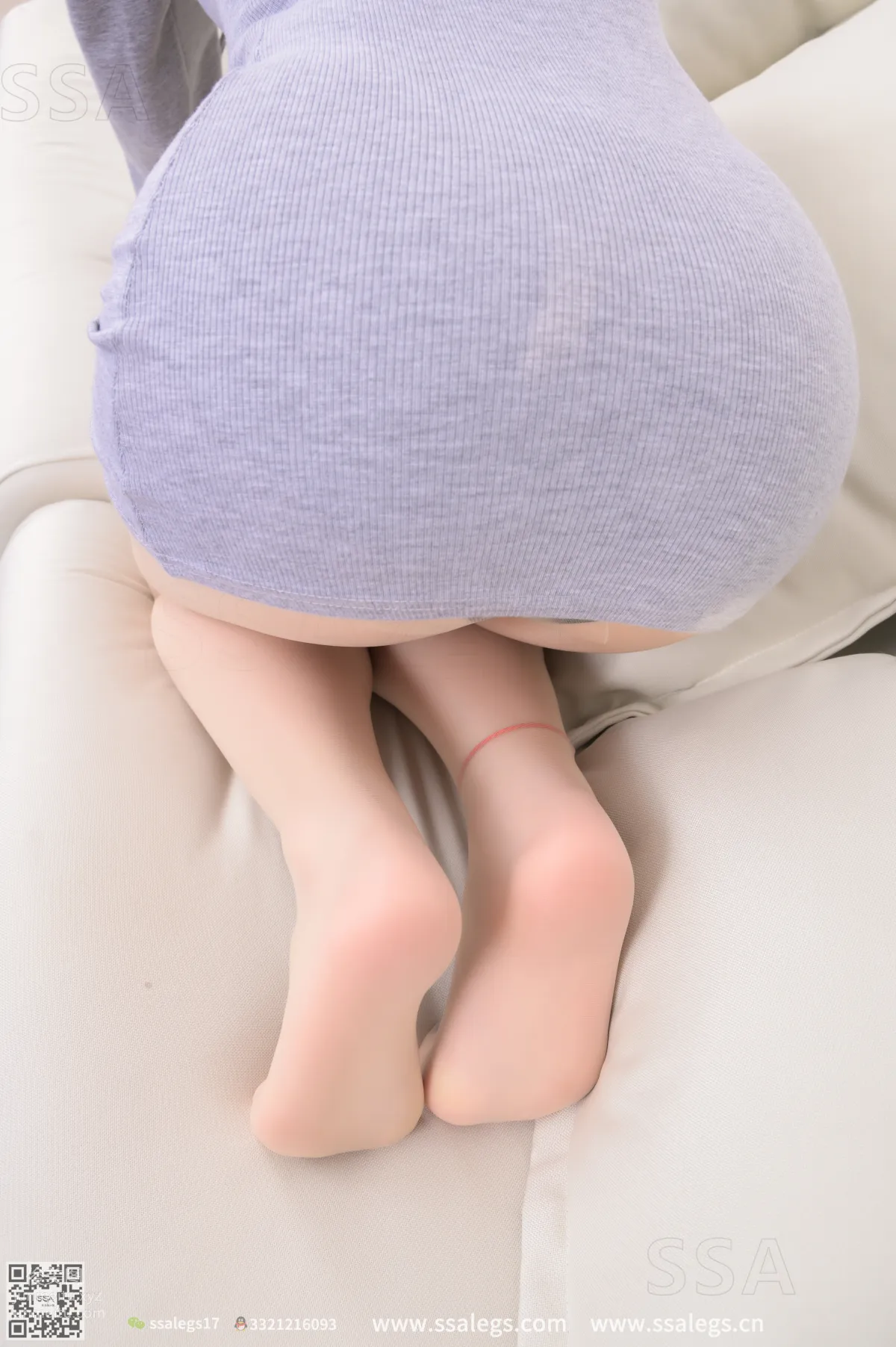[SSA絲社]超清寫真 NO.297 蜜桃笑容治愈系少女的肉絲襪毛衣裙(下)[143P] 113