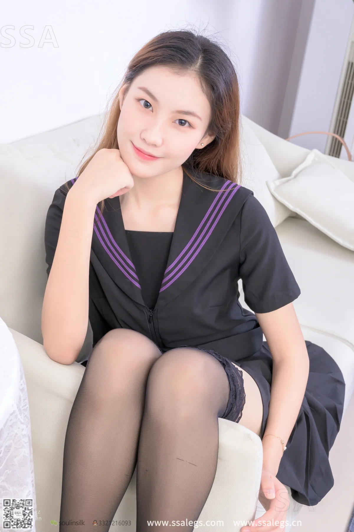 [SSA絲社]超清寫真 NO.249 素素清純美女的JK制服(上) [116P] 40