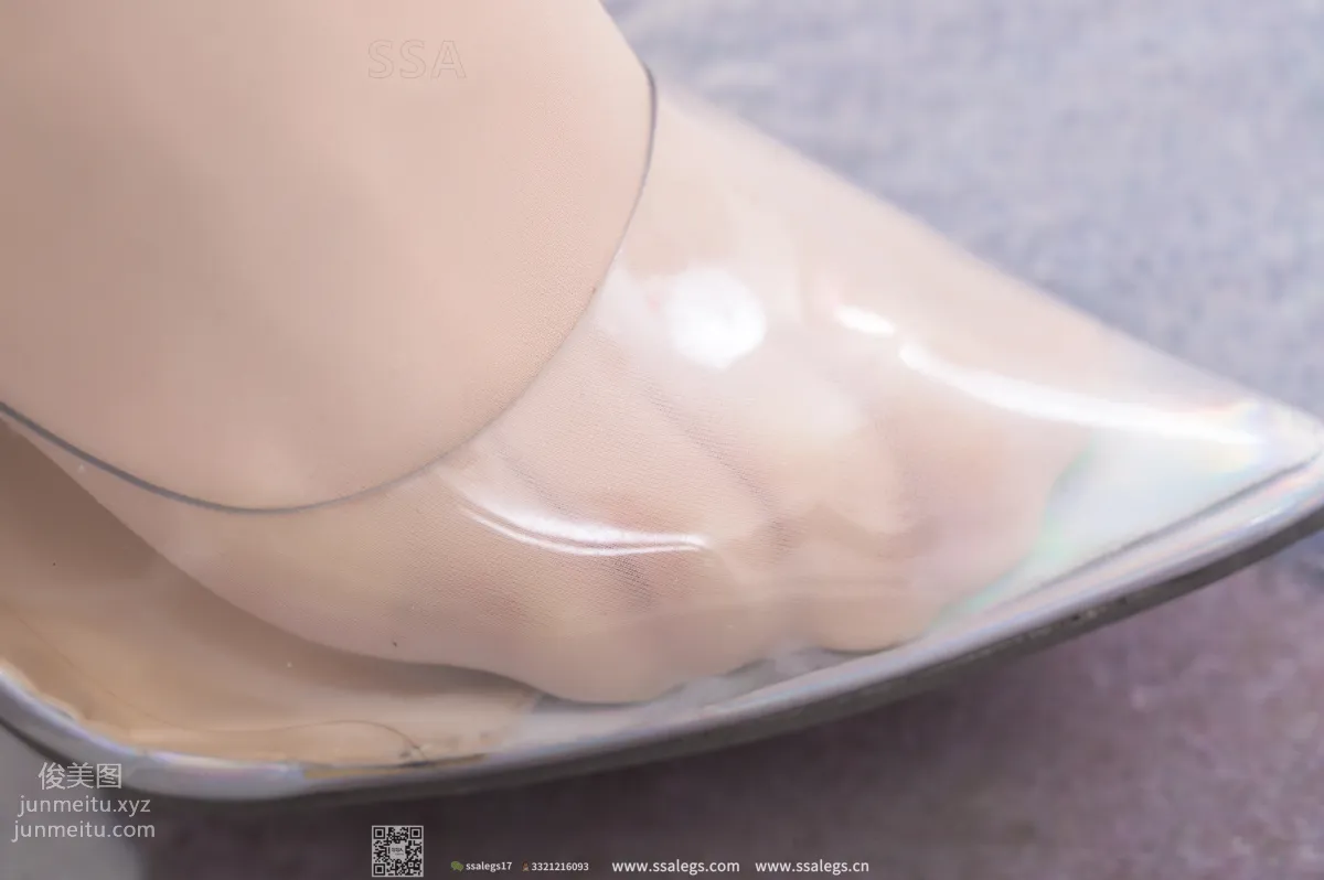 [SSA絲社]超清寫真 NO.270 君君絲襪體驗師上身試穿水晶鞋[157P] 43