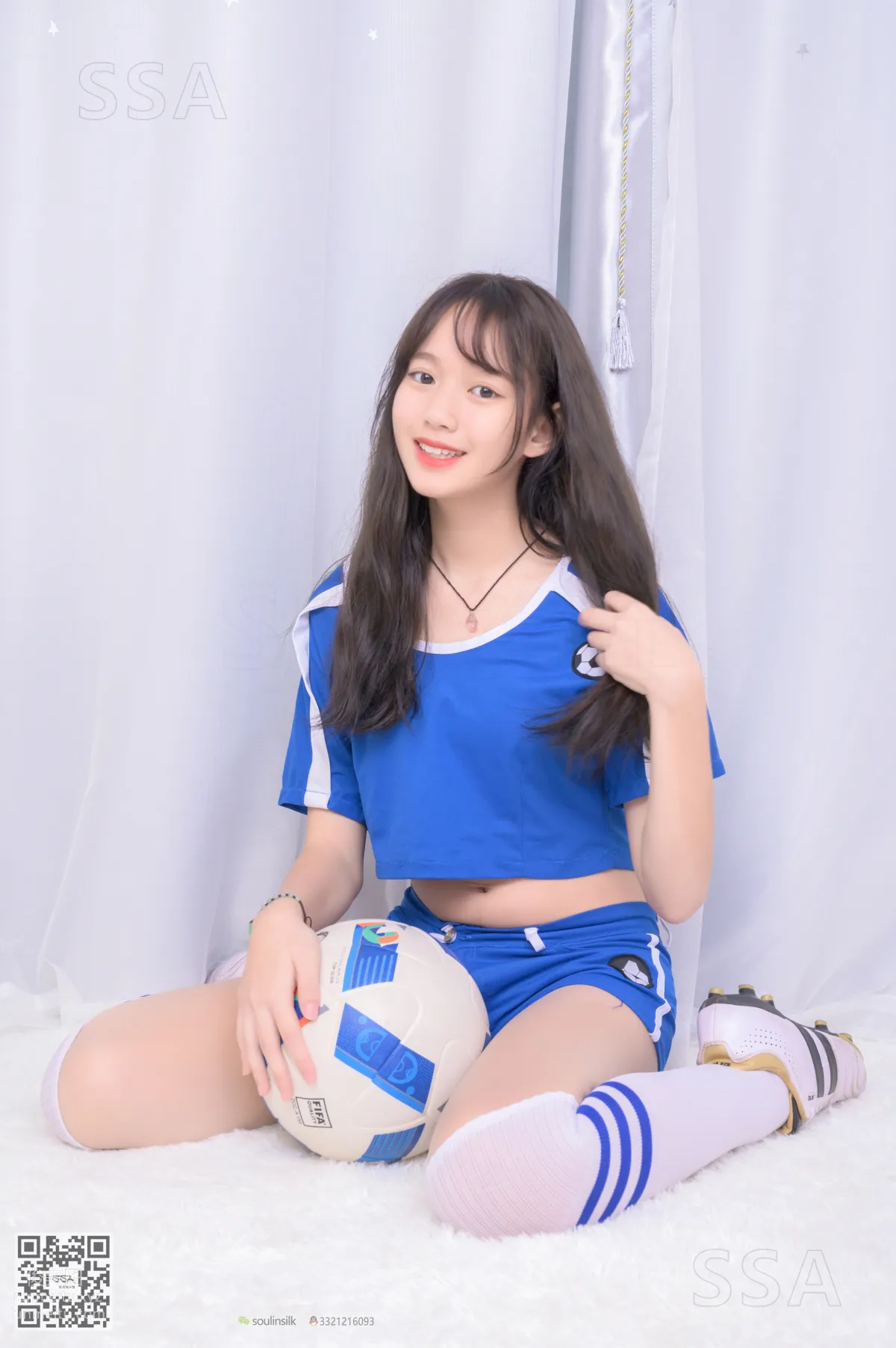 [SSA絲社]超清寫真 NO.221 寶寶足球寶貝的初體驗（上）[109P] 19