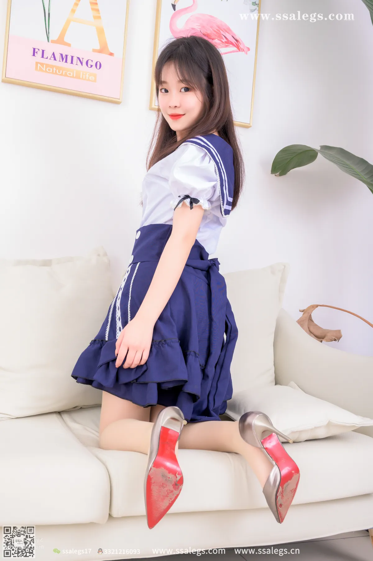 [SSA絲社]超清寫真 NO.375 點點兒童節慵懶的少女(上)[111P] 57