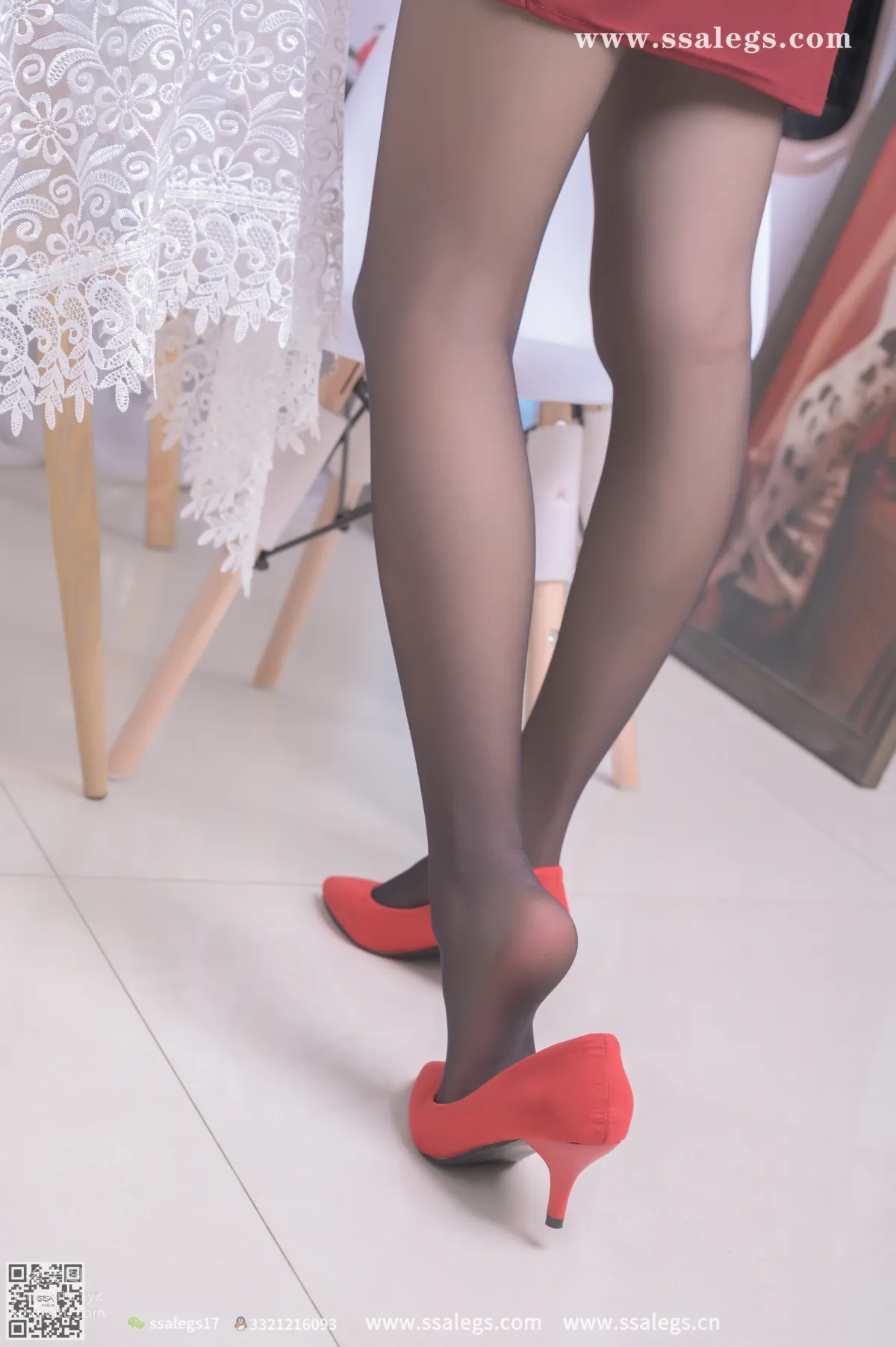 [SSA絲社]超清寫真 NO.364 素素蒨蒨紅裙好女兒(上)[127P] 45