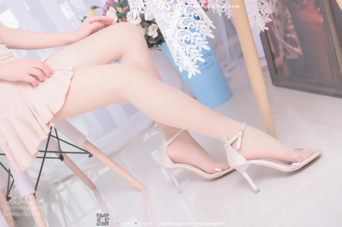 [SSA絲社]超清寫真 NO.340 素素畫師少女的透明高跟鞋肉絲襪(上)[153P] 31