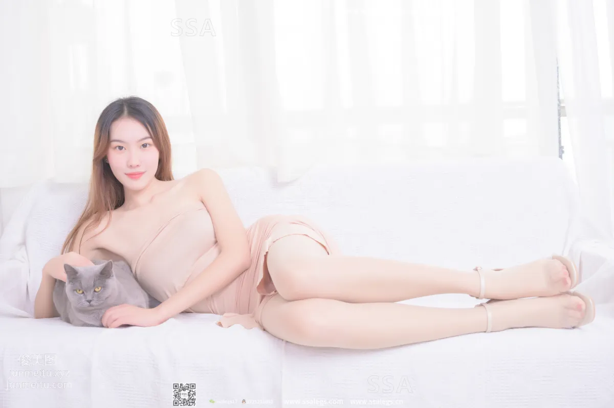 [SSA絲社]超清寫真 NO.340 素素畫師少女的透明高跟鞋肉絲襪(上)[153P] 75