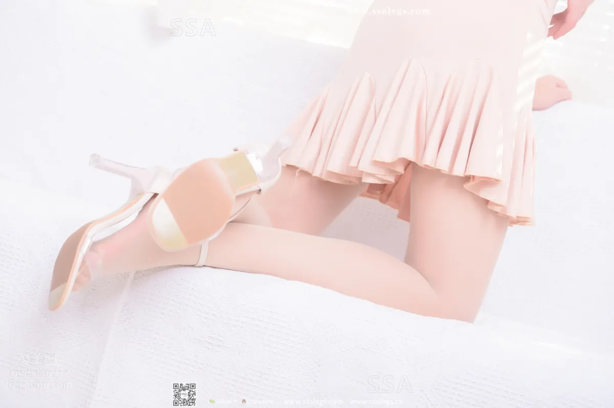 [SSA絲社]超清寫真 NO.340 素素畫師少女的透明高跟鞋肉絲襪(上)[153P] 126