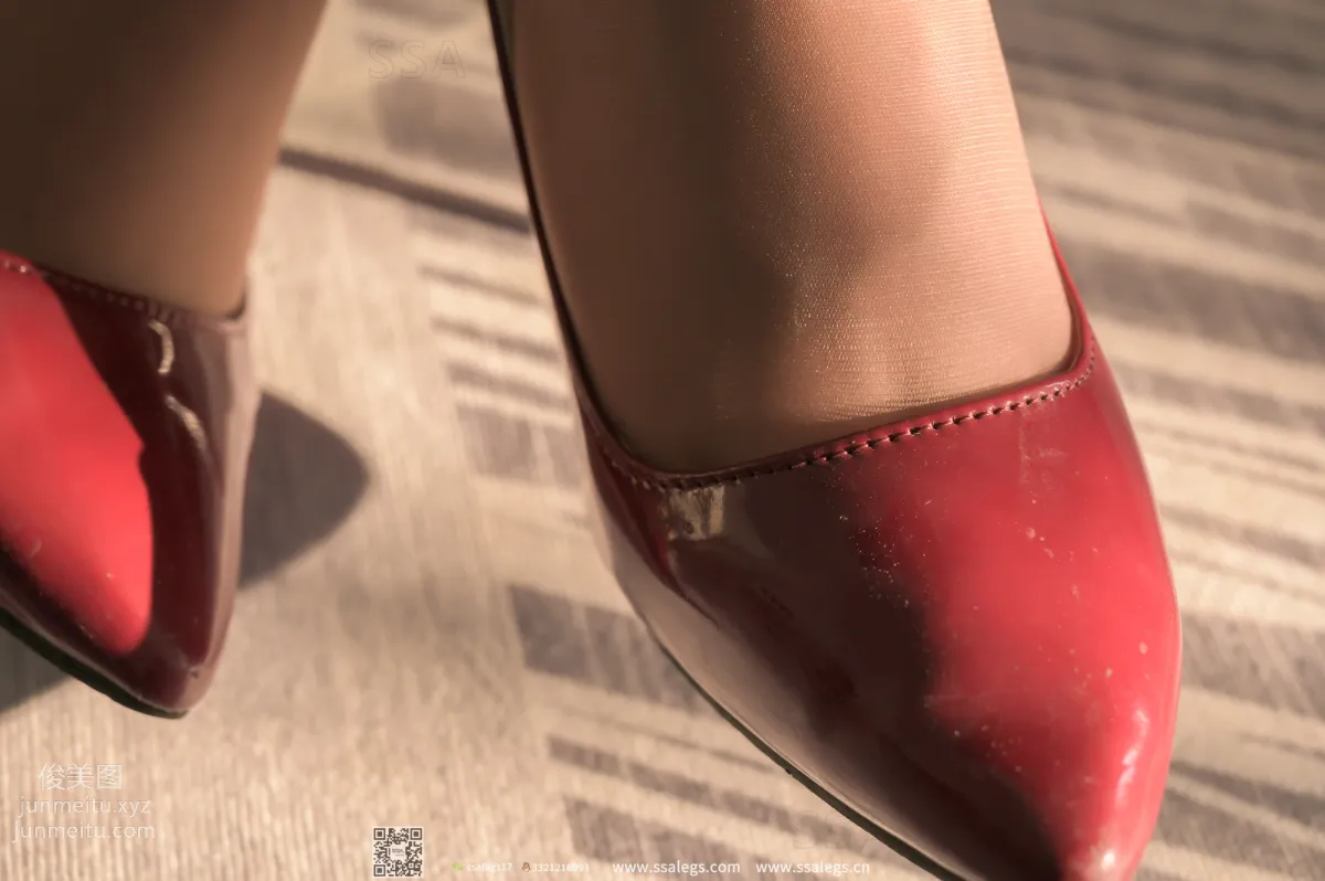 [SSA絲社]超清寫真 NO.312 娜娜禦姐的紅色高跟鞋咖啡絲美腿[148P] 6
