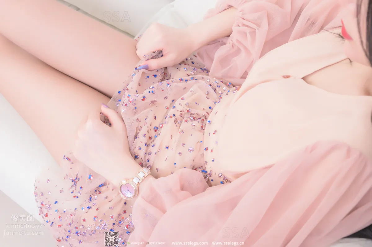 [SSA絲社]超清寫真 NO.312 娜娜禦姐的紅色高跟鞋咖啡絲美腿[148P] 106