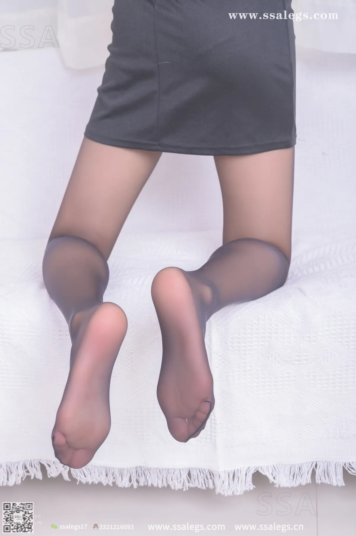 [SSA絲社]超清寫真 NO.333 素素今天隻想穿上黑絲給你看(下)[121P] 87