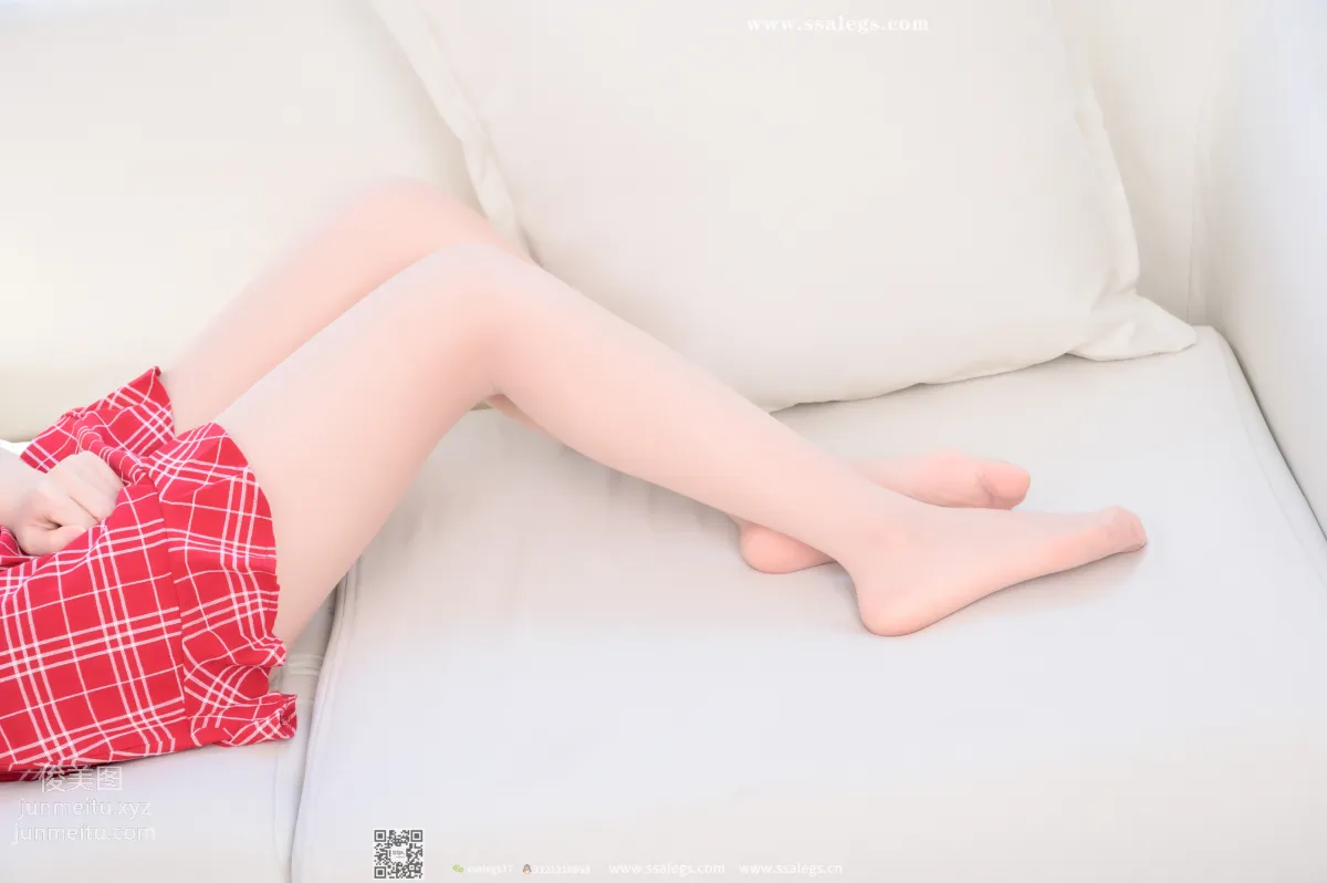 [SSA絲社]超清寫真 NO.416 陽陽我的紅格子短裙(下)[112P] 108