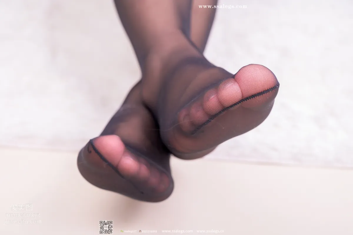 [SSA絲社]超清寫真 NO.418 小荷嬌嫩的小可愛黑絲(下)[124P] 26