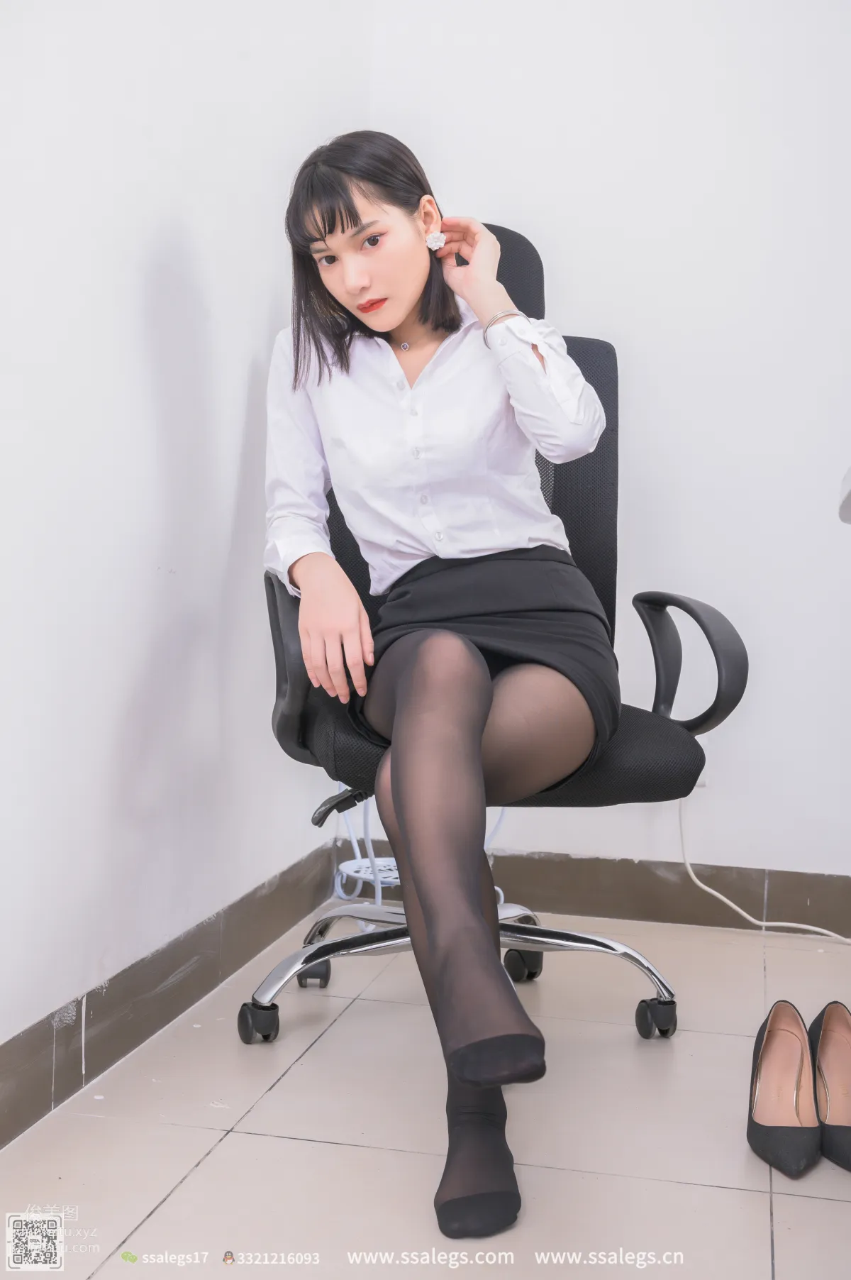 [SSA絲社]超清寫真 NO.530 冰冰 黑絲襪寫真（下）[154P] 10
