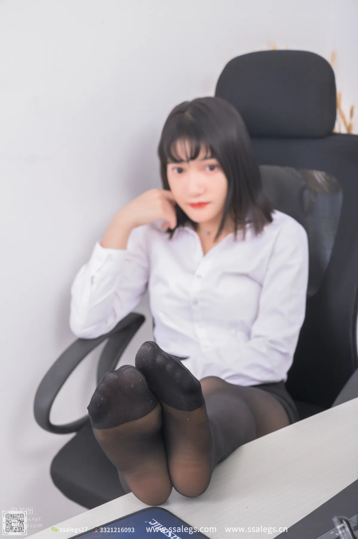 [SSA絲社]超清寫真 NO.530 冰冰 黑絲襪寫真（下）[154P] 50
