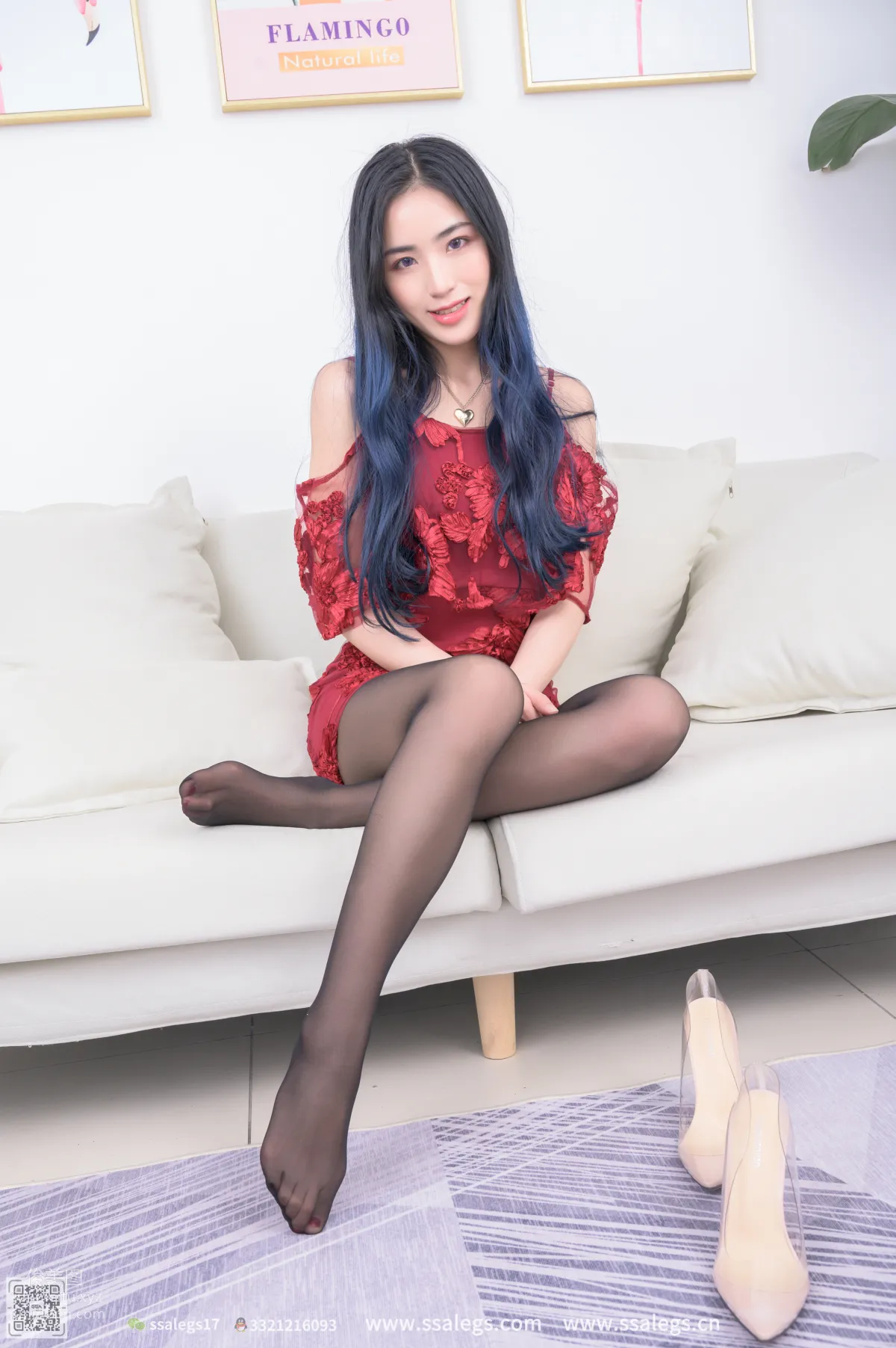 [SSA絲社]超清寫真 NO.524 茵茵 黑絲寫真（下）[142P] 117