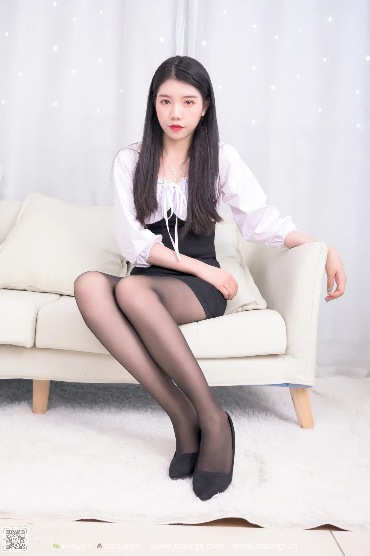 [SSA絲社]超清寫真 NO.516 秋秋 黑絲寫真（上）[122P] 71