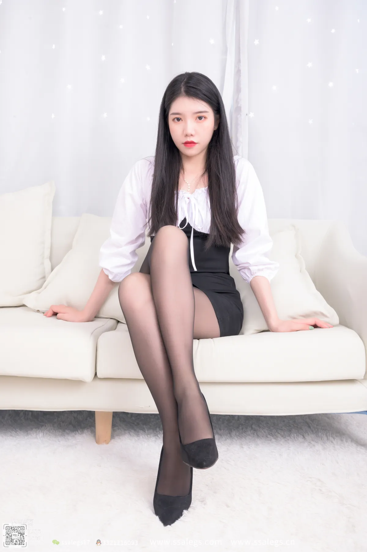 [SSA絲社]超清寫真 NO.516 秋秋 黑絲寫真（上）[122P] 92