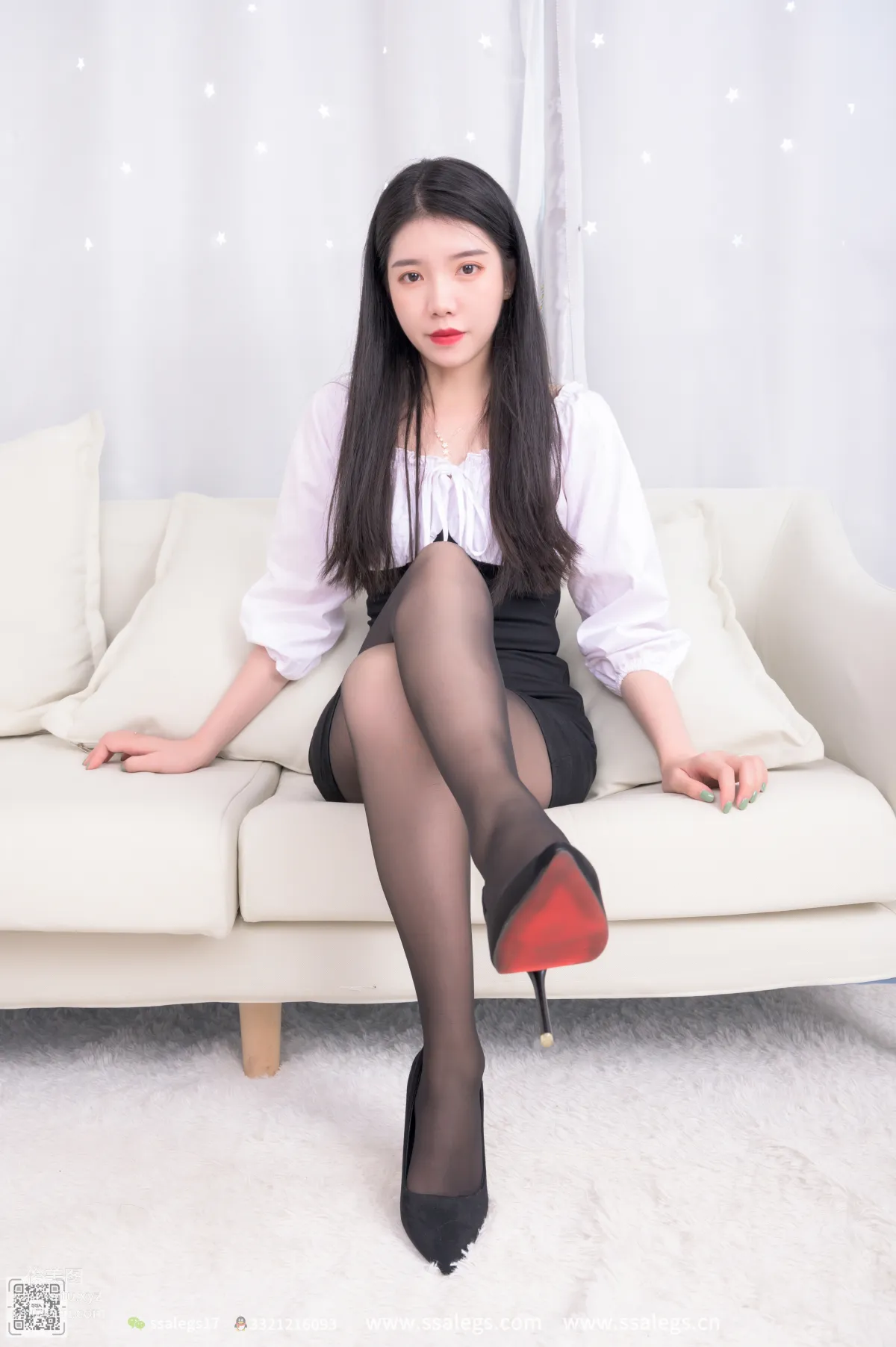 [SSA絲社]超清寫真 NO.516 秋秋 黑絲寫真（上）[122P] 94