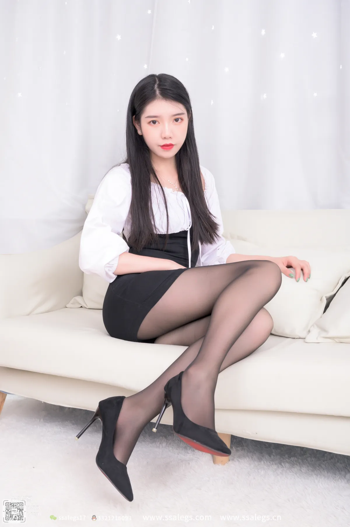 [SSA絲社]超清寫真 NO.516 秋秋 黑絲寫真（上）[122P] 105