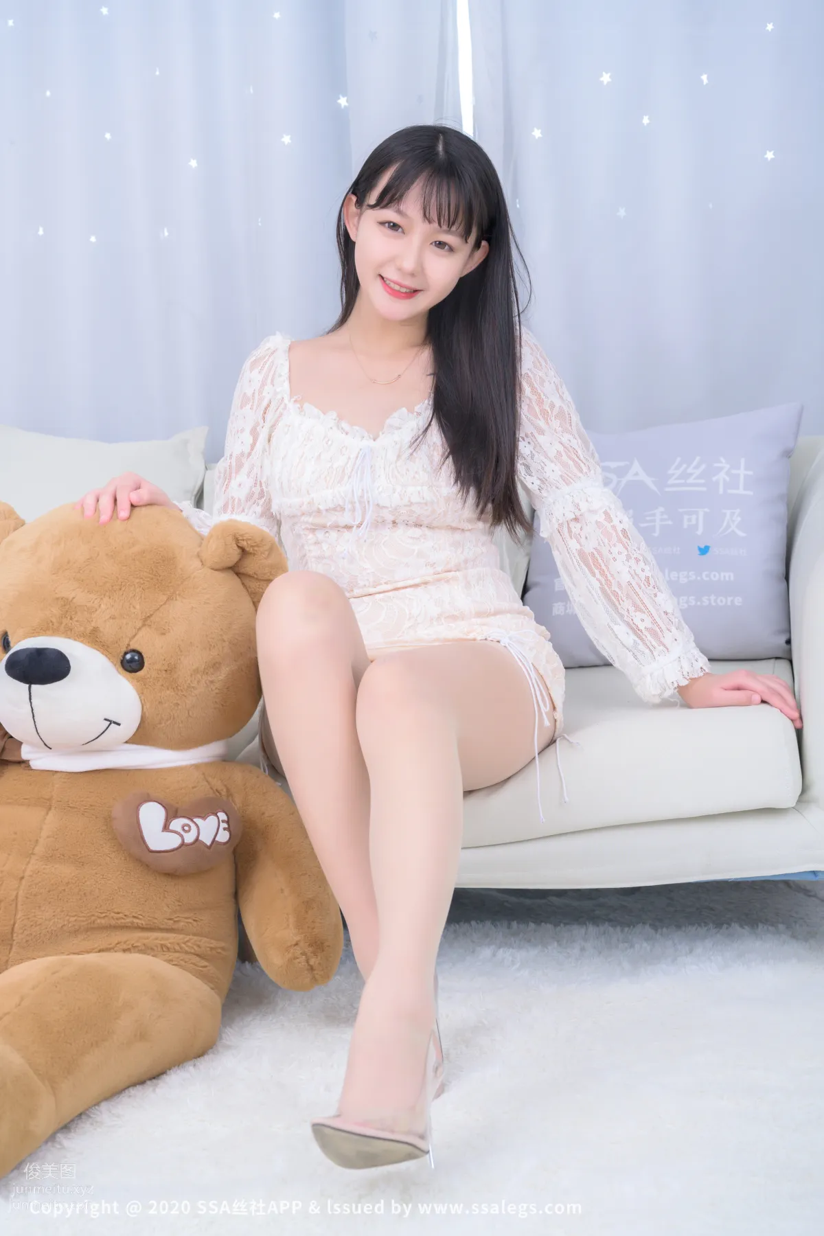 [SSA絲社]超清寫真 NO.569 囡囡 夢娜美肌肉絲襪拍攝樣片（上）[120P] 19