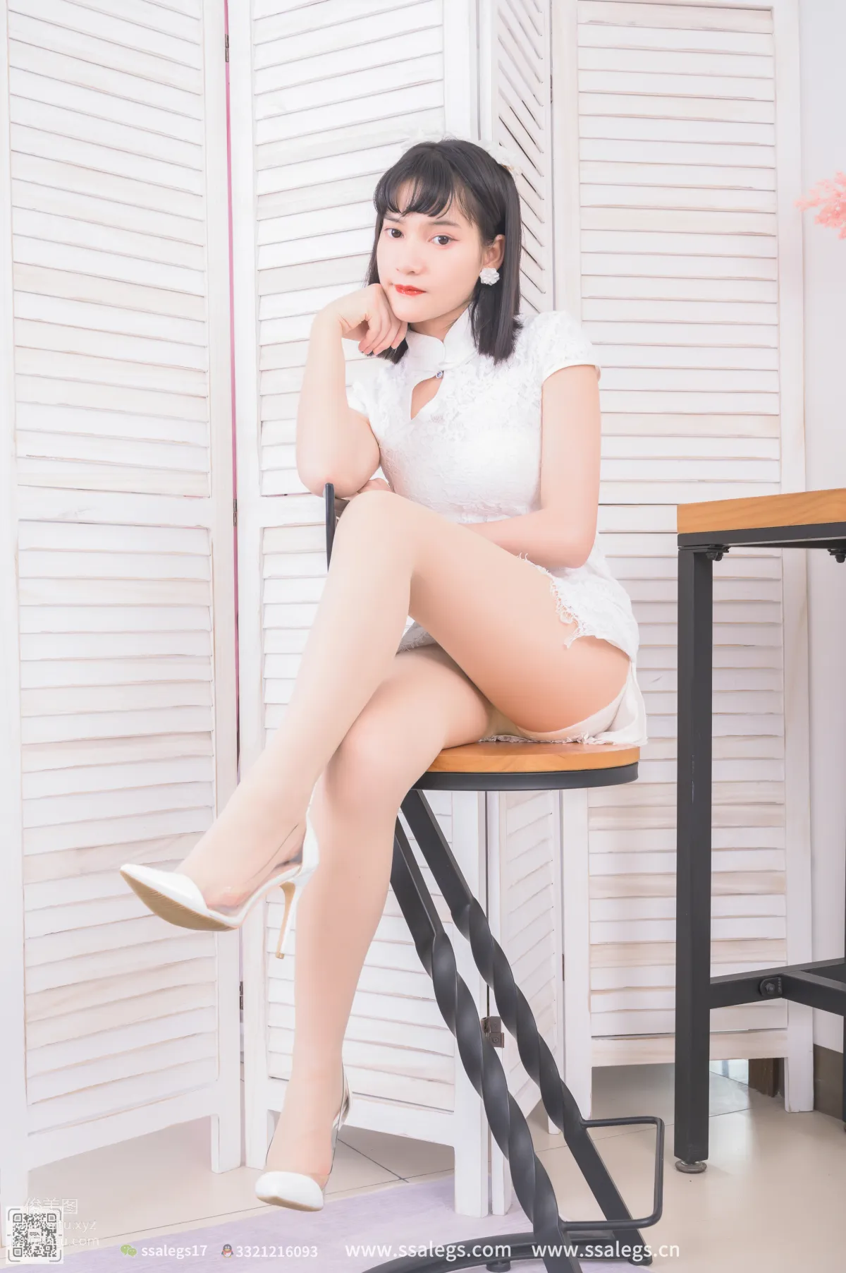 [SSA絲社]超清寫真 NO.505 冰冰 旗袍肉絲襪寫真（上）[134P] 18