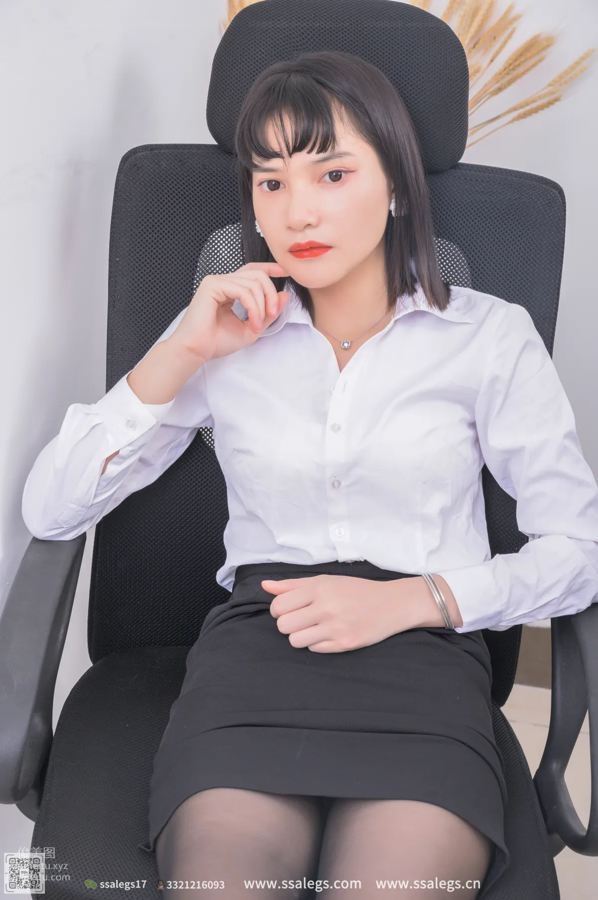 [SSA絲社]超清寫真 NO.529 冰冰 黑絲襪寫真（上）[155P] 50