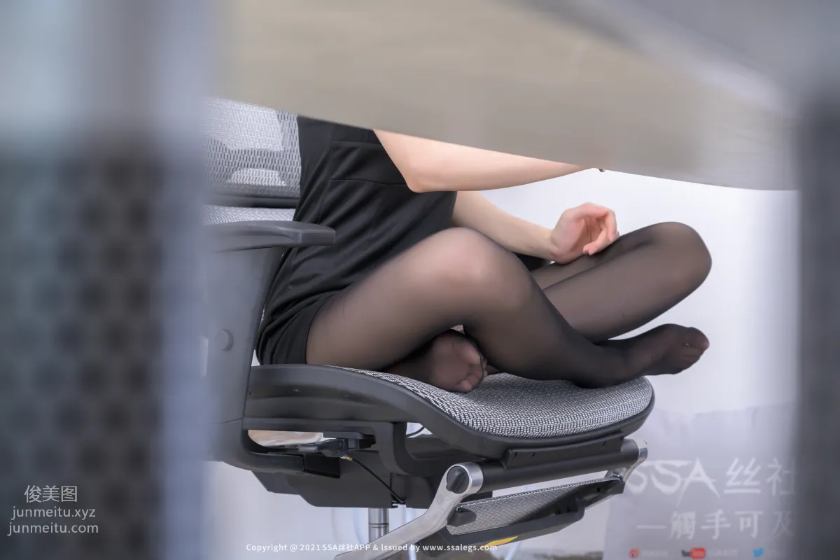 [SSA絲社]超清寫真 NO.781 模特晶晶的黑絲襪美腳（下）[153P] 43