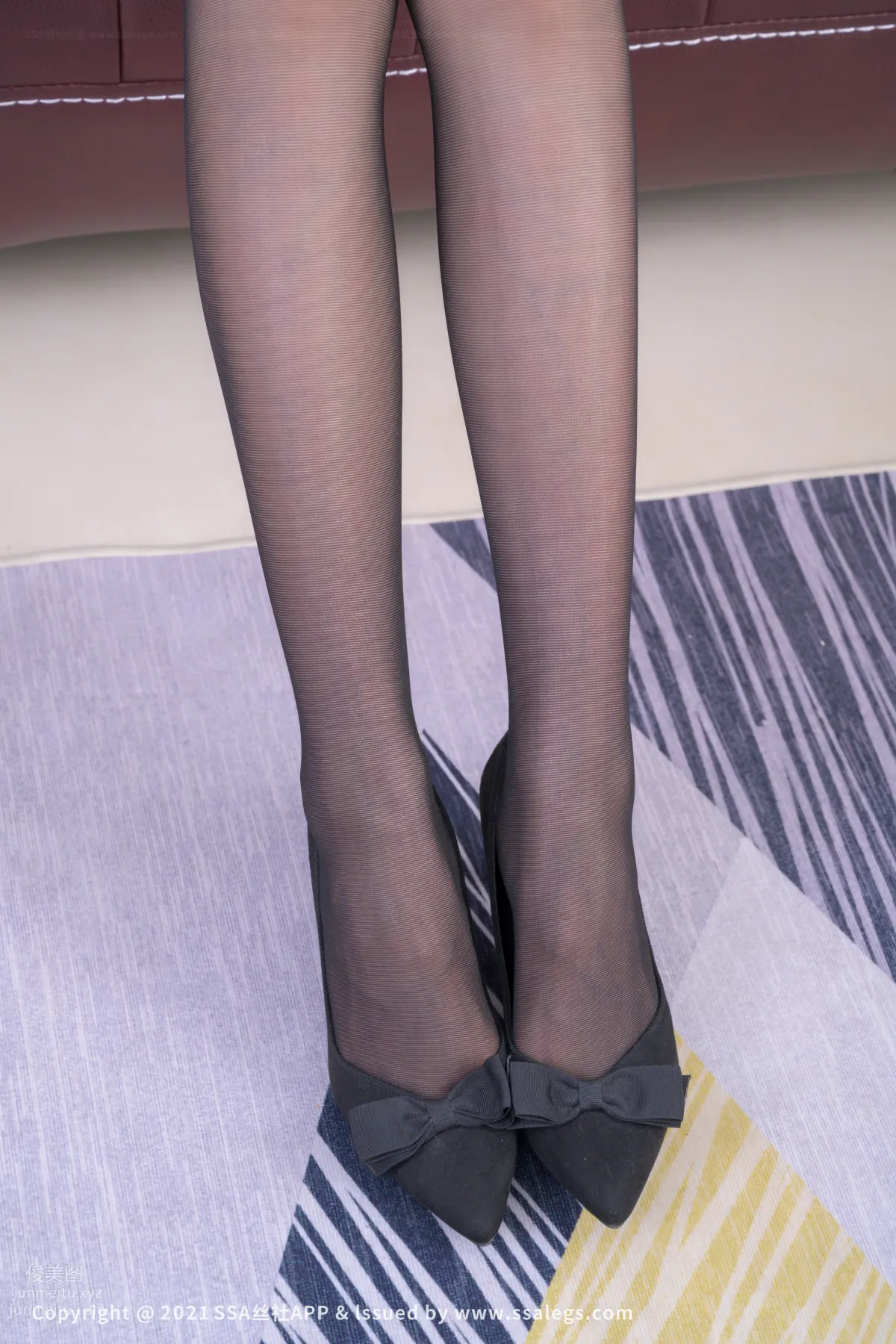[SSA絲社]超清寫真 No.694 模特晶晶的黑絲美腳（上）[110P] 20