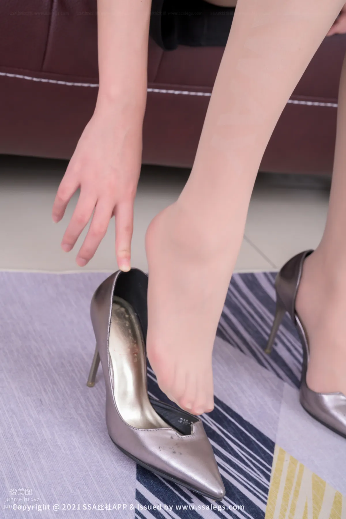 [SSA絲社]超清寫真 No.714 腿模素素的涞覓肉絲襪美足（上）[115P] 110
