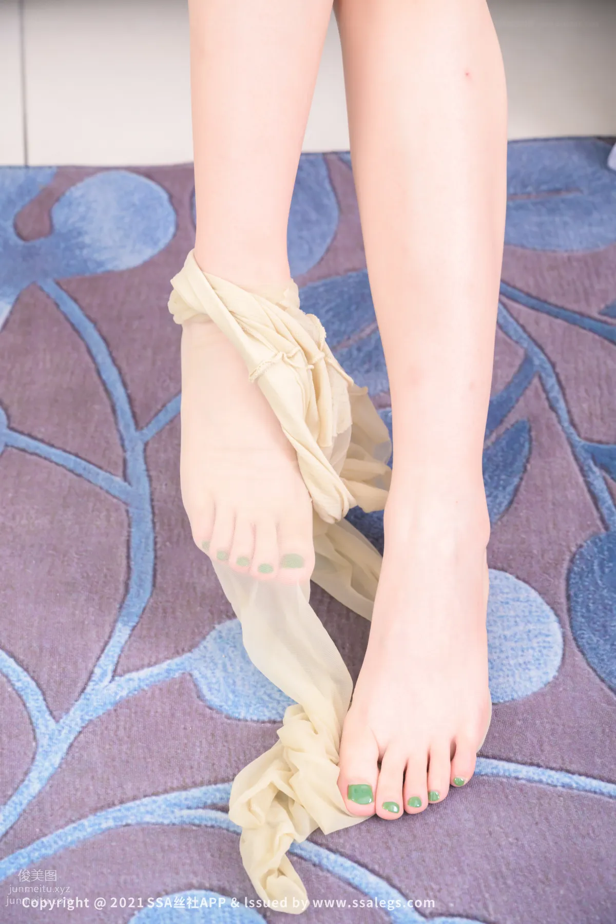 [SSA絲社]超清寫真 NO.783 模特小鹿的肉色絲襪美足（下）[139P] 129